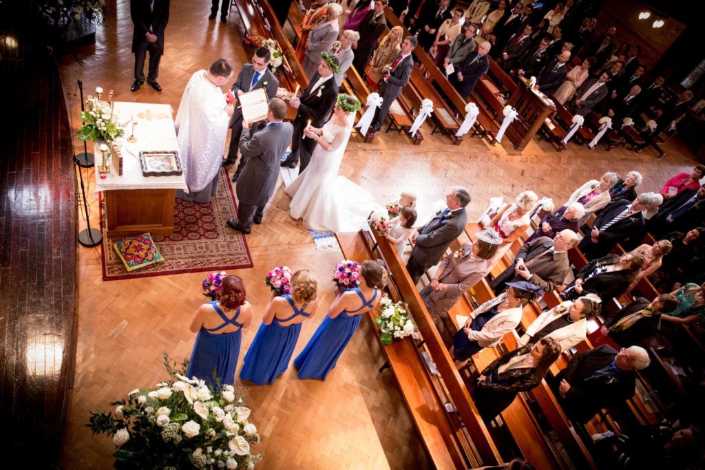 Hochzeitsreportage Freiburg Basel Kirche London von oben